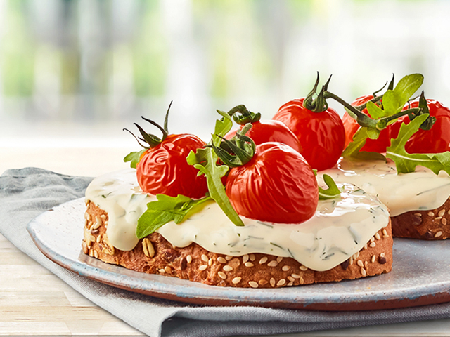 Tomato and Rocket Bruschetta