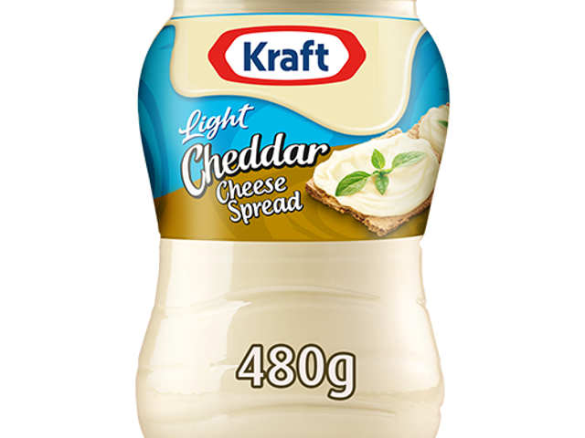 Kraft Light Cheddar Cheese Spread