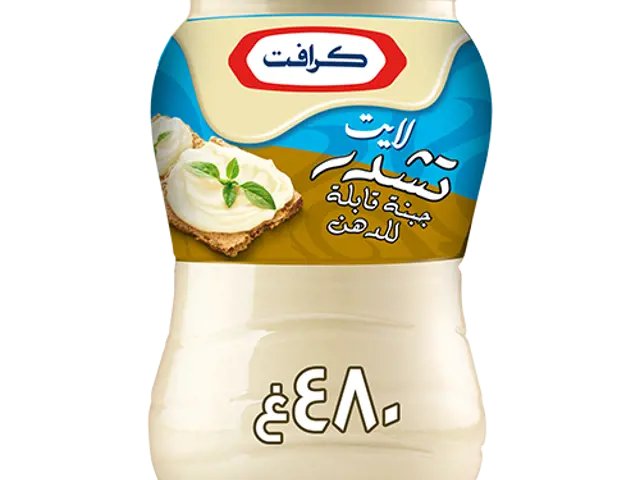 كرافت جبنة شيدر لايت قابلة للدهن