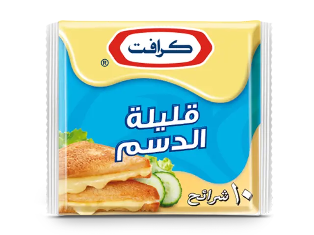 كرافت شرائح جبنة شيدر قليلة الدسم